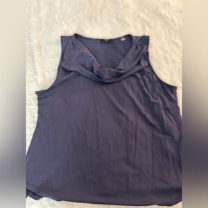 Women's Sleeveless Top - Purple/blue XL